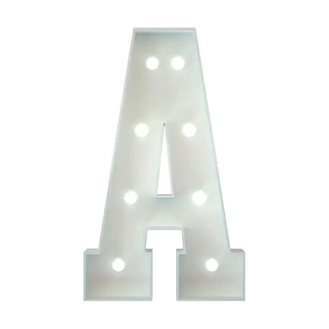 Marquee Letter A
