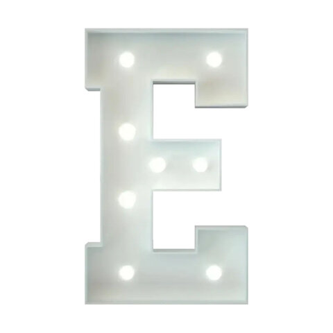 Marquee Letter E