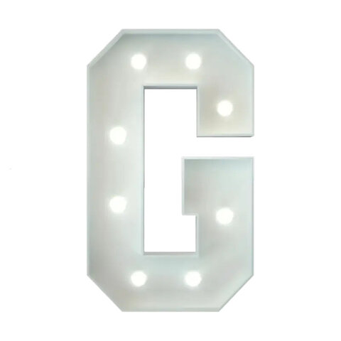 Marquee Letter G