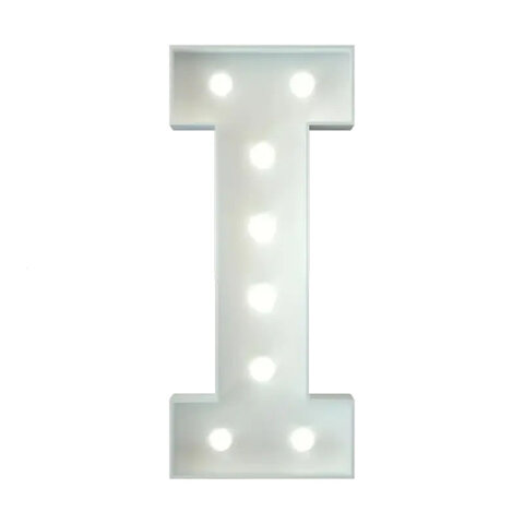 Marquee Letter I