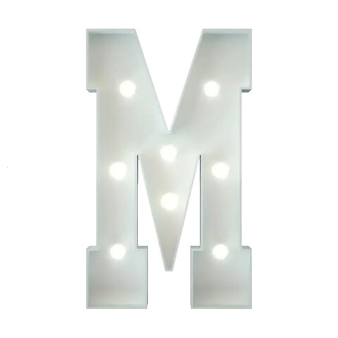 Marquee Letter M