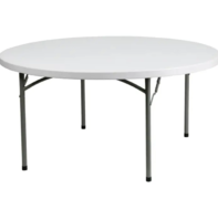 60' Round Plastic Table