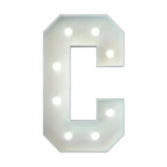 Marquee Letter C