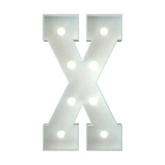 Marquee Letter X