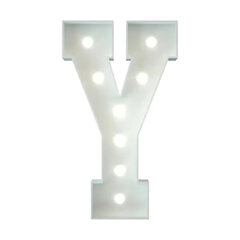 Marquee Letter Y