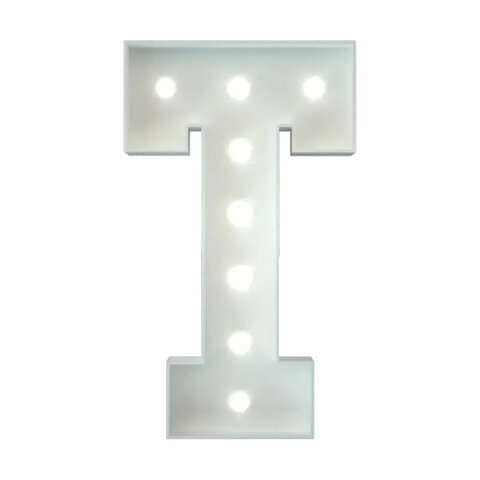 Marquee Letter T