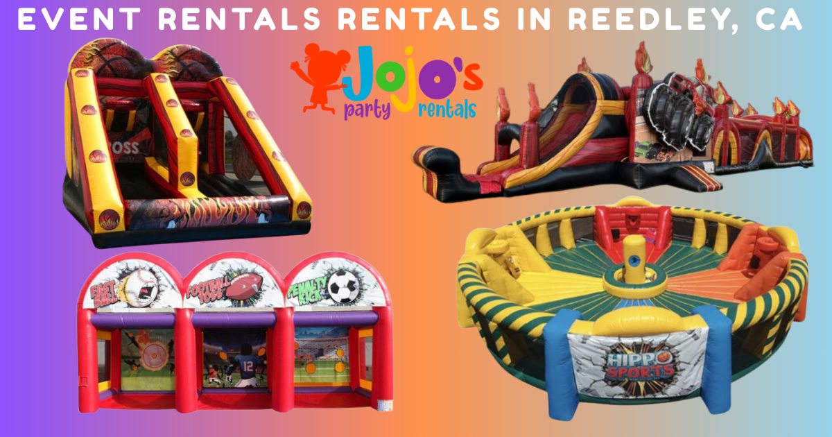 Event Rentals In Reedley , CA - Jojo's Party Rentals