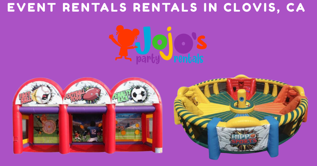 Event Rentals In Clovis , CA - Jojo's Party Rentals Event Rentals In Clovis , CA - Jojo's Party Rentals