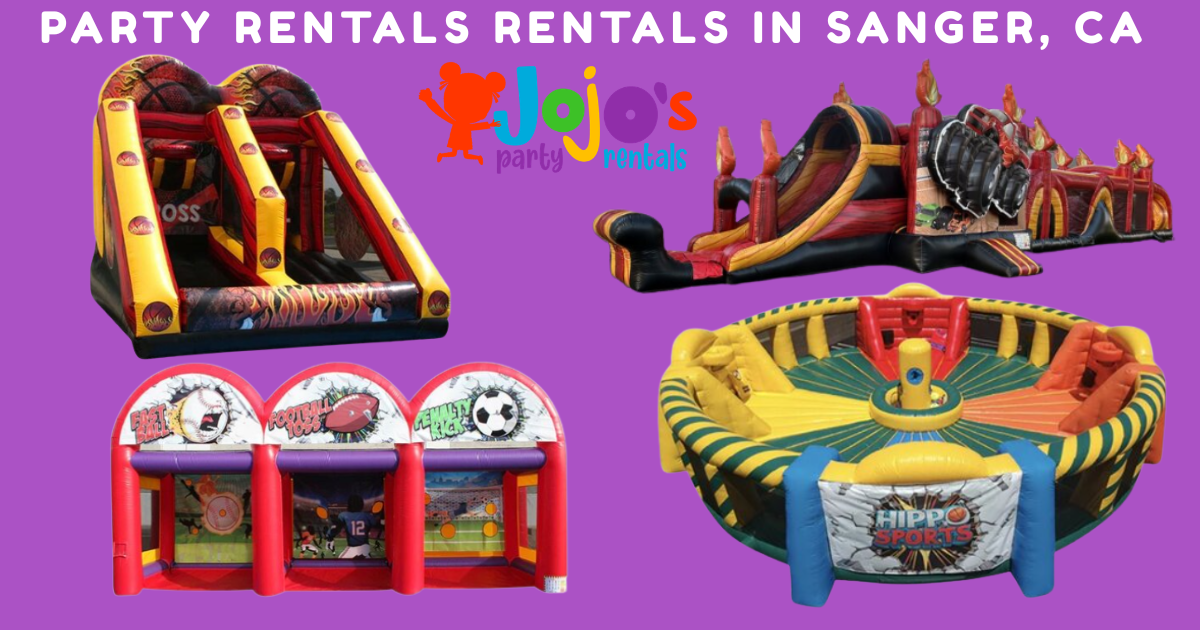 Party Rentals In Sanger , CA - Jojo's Party Rentals