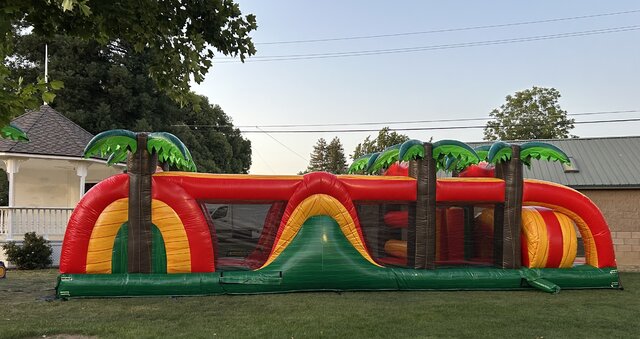 40ft Tropical Obstacle Course