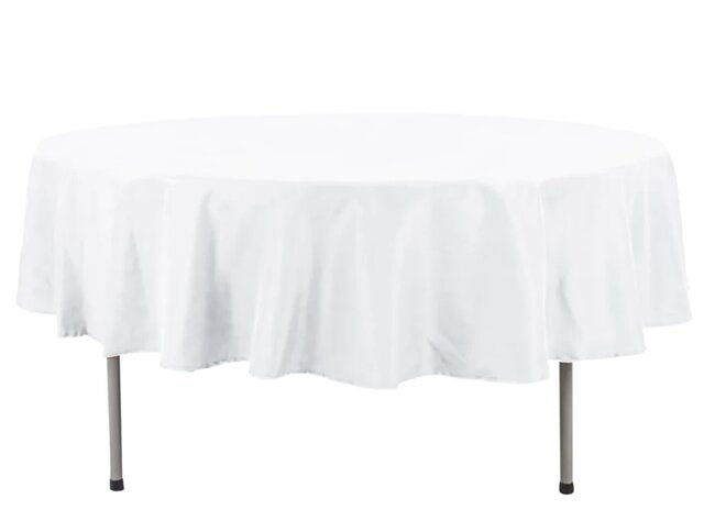 Table Linen (White/Round)