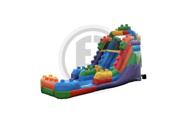 16' Lego Block Water Slide