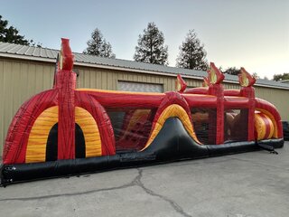 40ft Inferno Obstacle Course