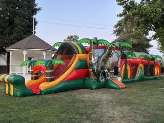 67ft T-Rex Obstacle Course