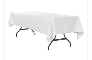 Table Linen - (White/Rectangle)
