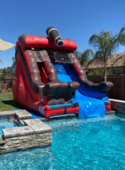 16' Pirate Slide into Pool