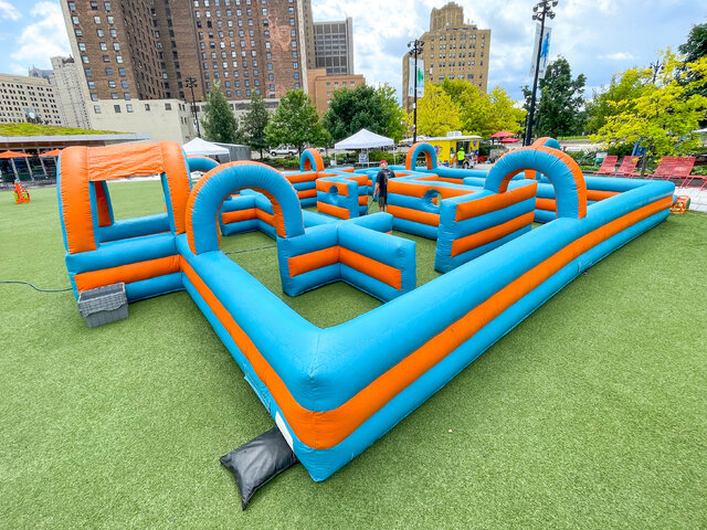 Giant Tag Maze