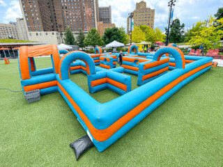 Giant Tag Maze