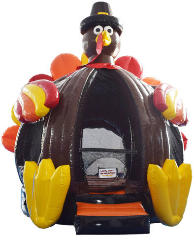 Fall Turkey Bounce House