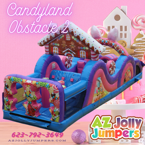 Candyland Obstacle Course 2