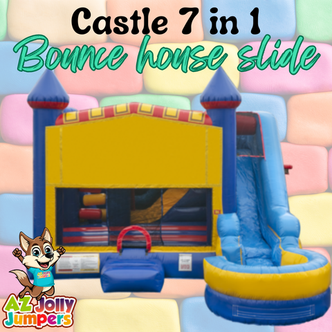 7 in 1 Castle w/pool