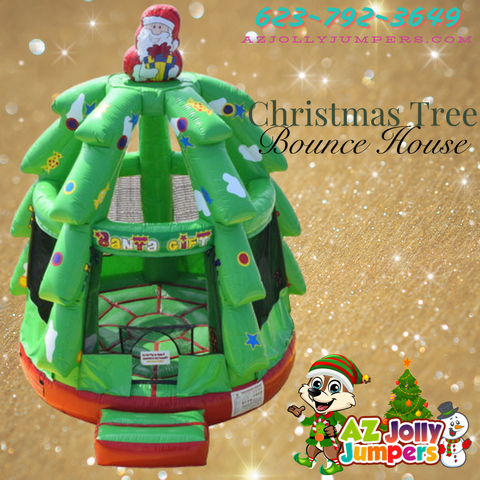 Christmas Tree Bounce House