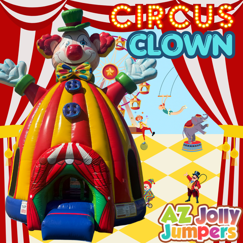 Circus Clown Bounce House