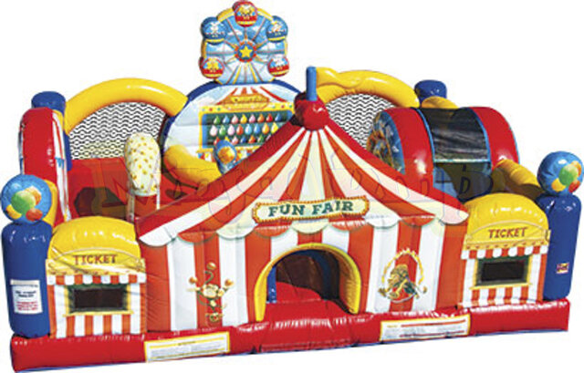 Carnival Fair Toddler Bounce House