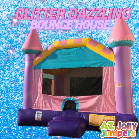 Glitter Dazzling bounce house