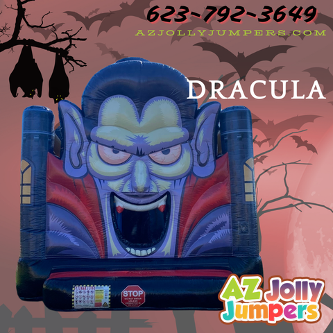 Dracula Bounce house Slide Combo