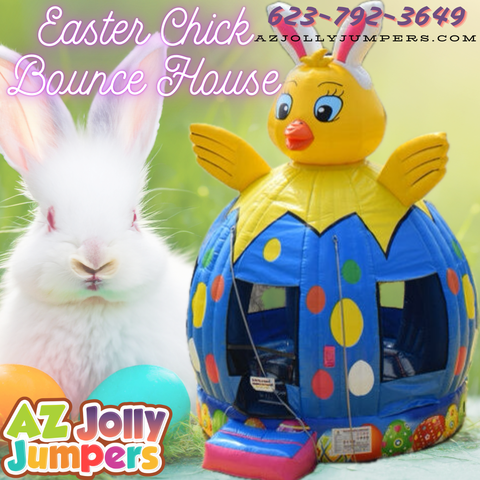 Easter Chick Bounce House