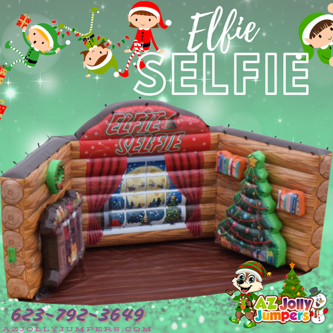 Elfie Selfie Inflated Wall