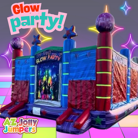 Glow in the Dark Bounce house