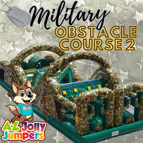 Military Camo Obstacle Course 2