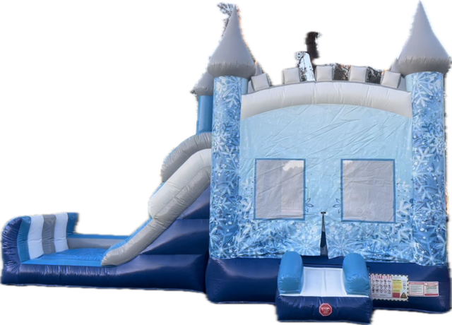 Polar Bear Bounce House Slide