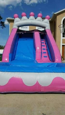 16ft Princess Pink Water Slide | AZ Jolly Jumpers Party Rentals | water ...