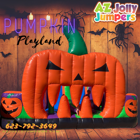 Pumpkin Playland Obstacle Course