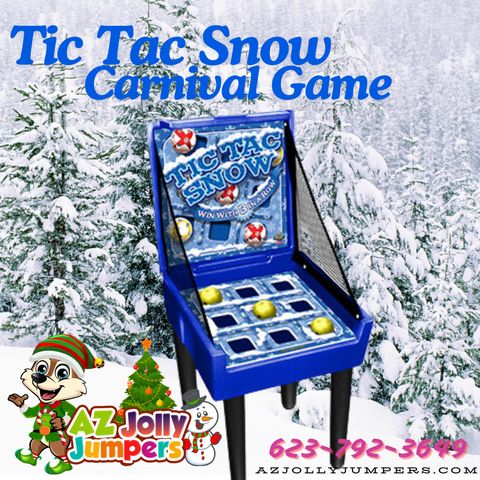 Tic Tac Snow Winter Carnival Game