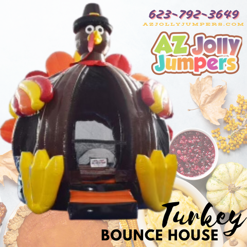 Fall Turkey Bounce House