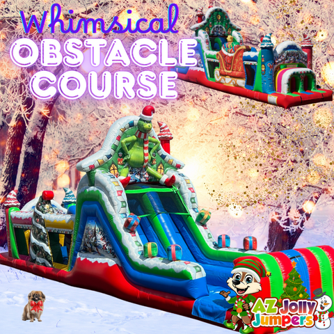 Grinch Whimsical Obstacle Course