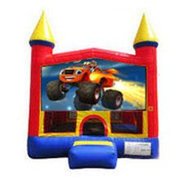 Blaze and Monster Machines Bounce house 13x13