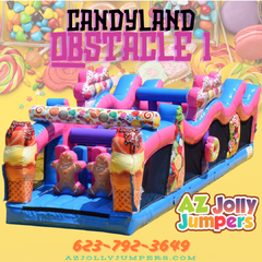 Candyland Obstacle Course 1