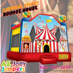 Carnival Circus Bounce house Extra Large