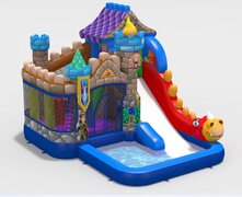 Enchanted Kingdom Bounce House Slide Wet/Dry