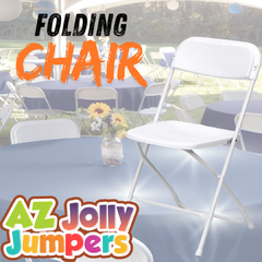 White Folding Chair