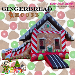 Gingerbread Candy House Slide Combo