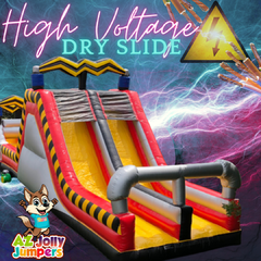 High Voltage Slide Obstacle Course