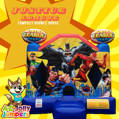 Justice League Bounce house Compact 11x11