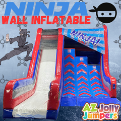 Ninja Warped Wall Inflatable