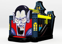 Dracula Bounce house Slide Combo